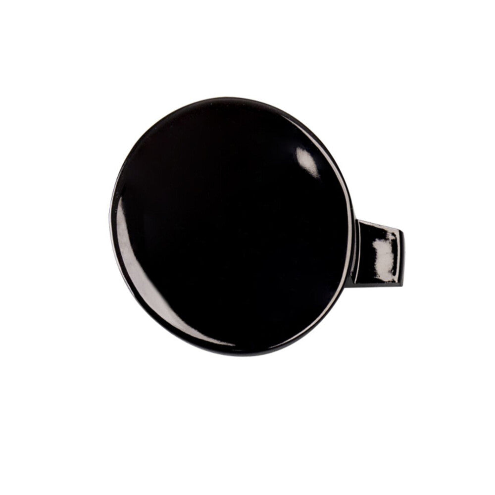 Front Bumper Tow Trailer Eye Cap Tow Hook Cover for Tesla Model 3 2017-22 Black