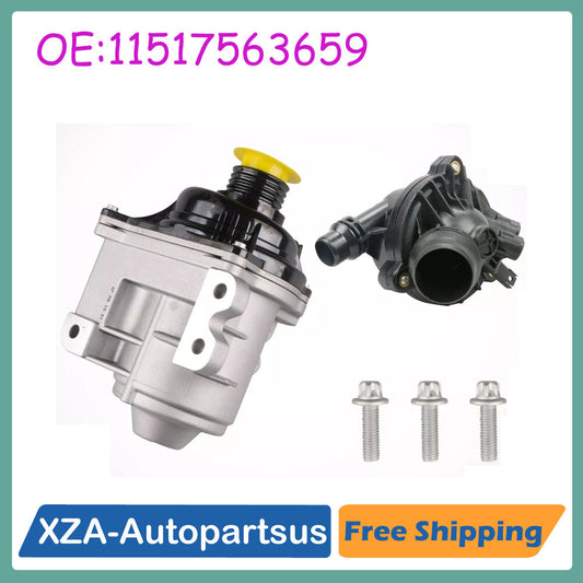 Electric Water Pump w/ Thermostat for BMW E60 E82 E88 640i 335i 535i X3 X4 X5 X6