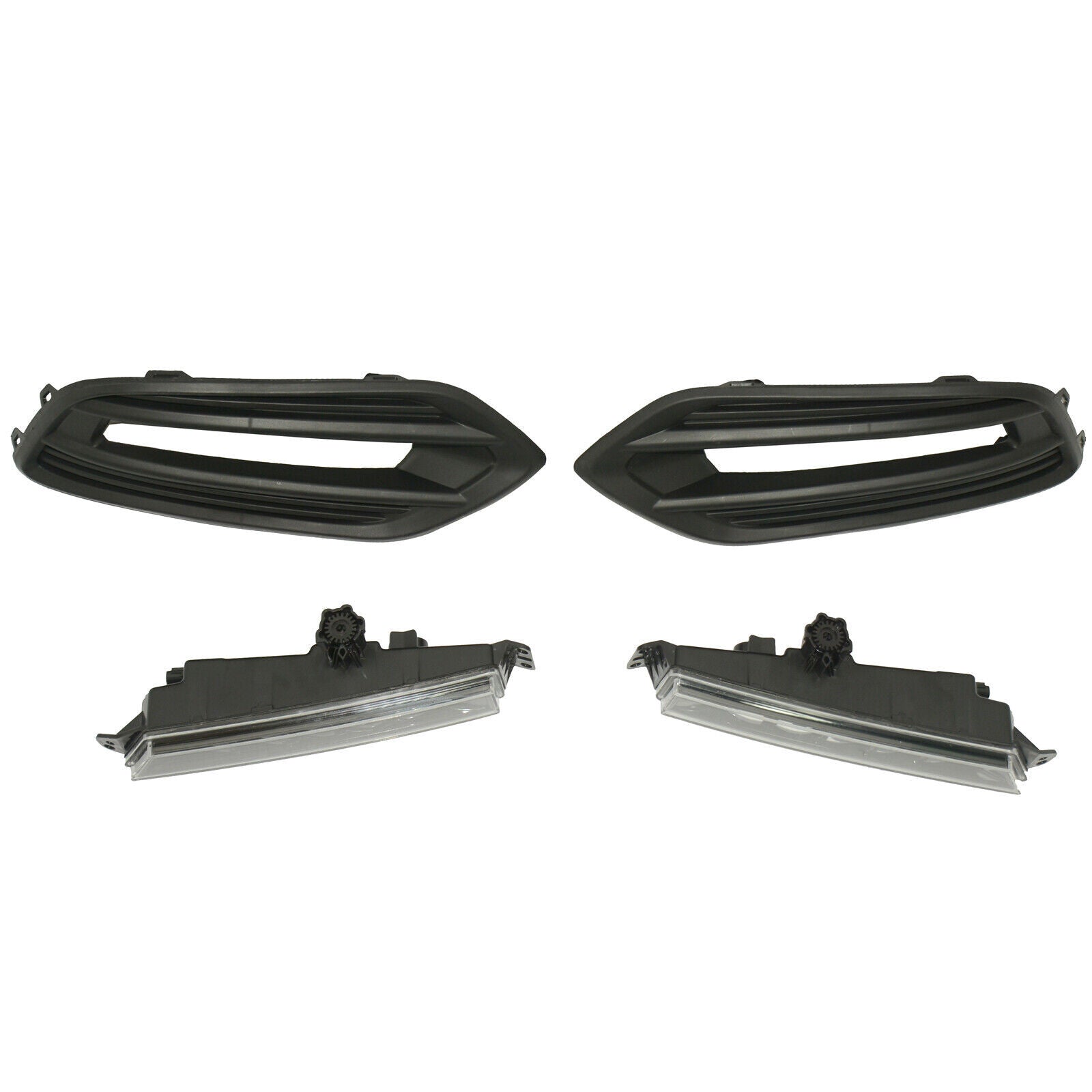 LED Bumper Fog Light Daytime Running Lamp W/ Cover Pair for HONDA HR-V 2019-2021