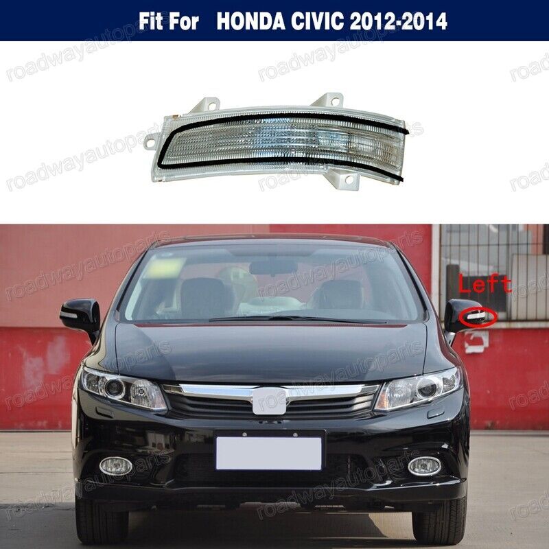 LED Left Side Door Mirror Light Turn Signal Lamp Fit for HONDA for CIVIC 2012-2014
