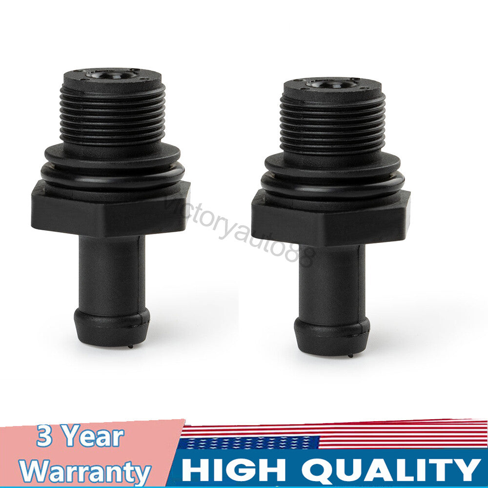 Two PCV valves 1810-5H71A, suitable for Nissan KICKS (2018-21), MICRA (2015-19), and VERSA (2009-22). new.