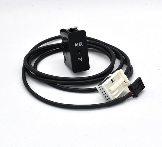 AUX AUDIO PLUG IN PORT SOCKET for BMW E60 E61 04-2010 F07 F10 F11 F18 E89 11-16