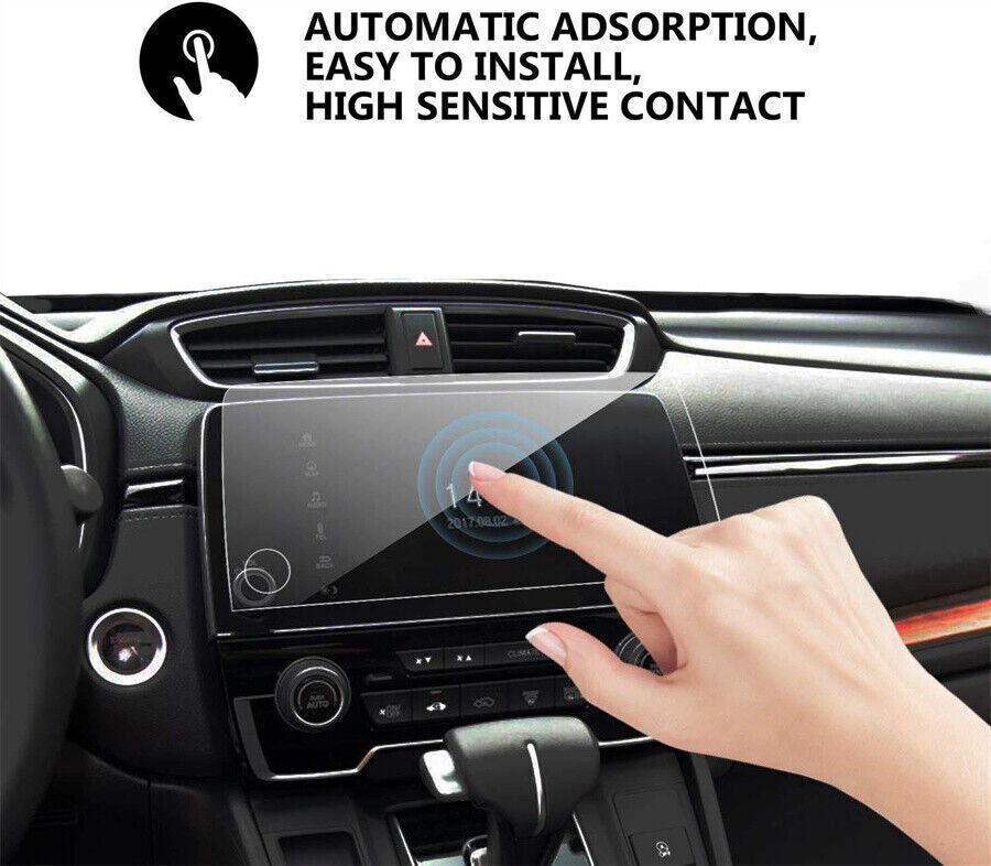 8 Car GPS Display Tempered Glass Clear Screen Protector for Honda for CR-V 2018-21