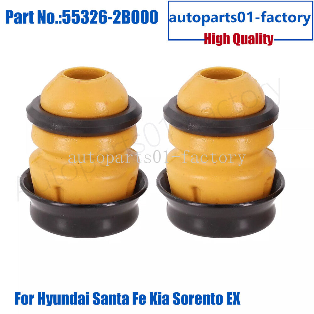 2PCS Rear Bumper Shock Absorber Buffer Block for Hyundai Santa Fe 06-09