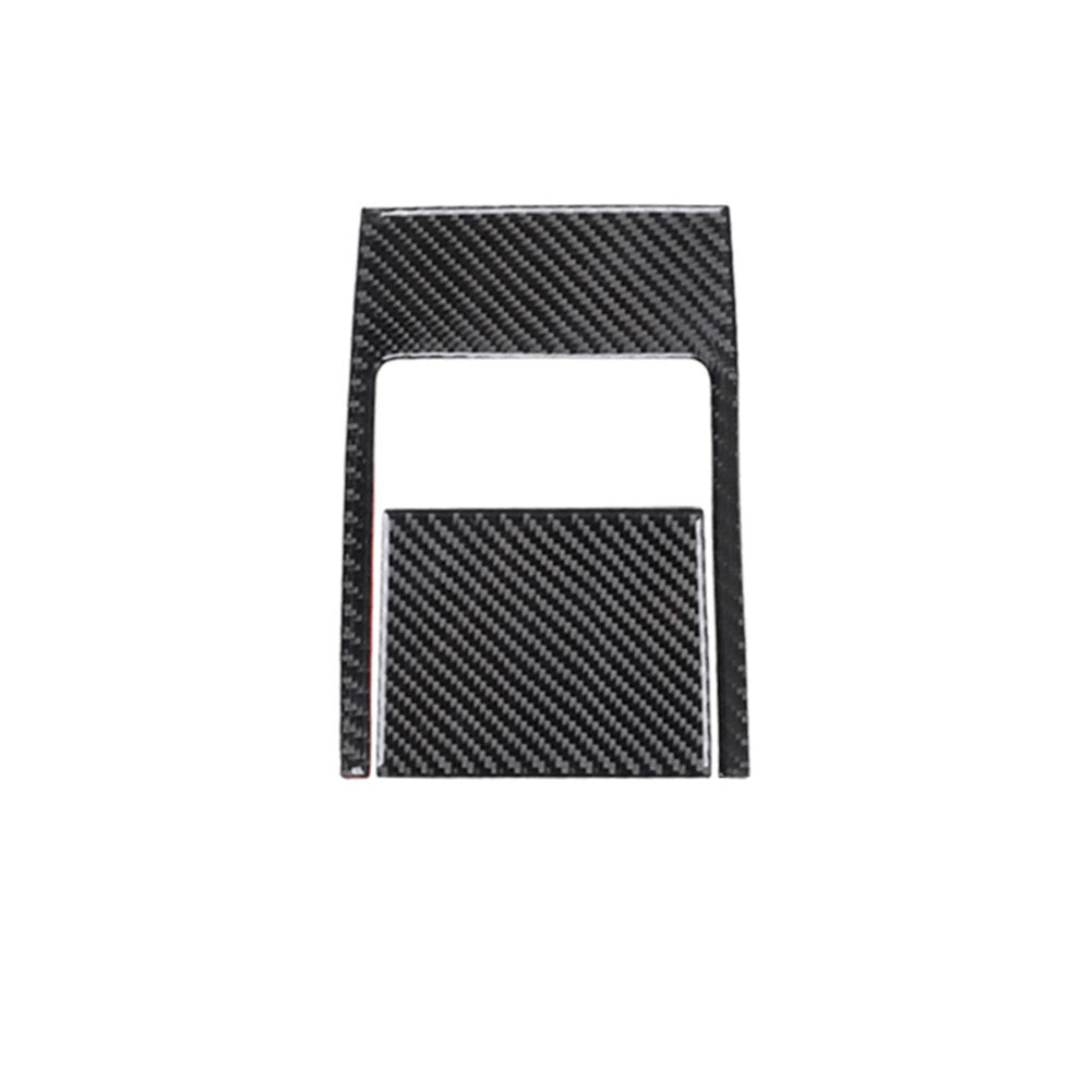 Carbon fiber center console rear trim for Mercedes-Benz W203 2005-2007