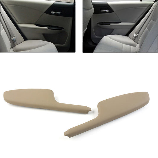 1 Pair Rear Door Armrest Lid Latch Panel Cover for Honda Accord 9th Generation