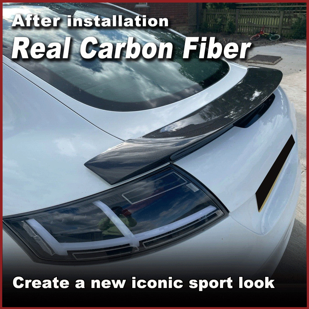 Carbon Fiber Rear Trunk Spoiler Boot Lip Wing for AUDI 8J TT TTS MK2 2-D 2008-14