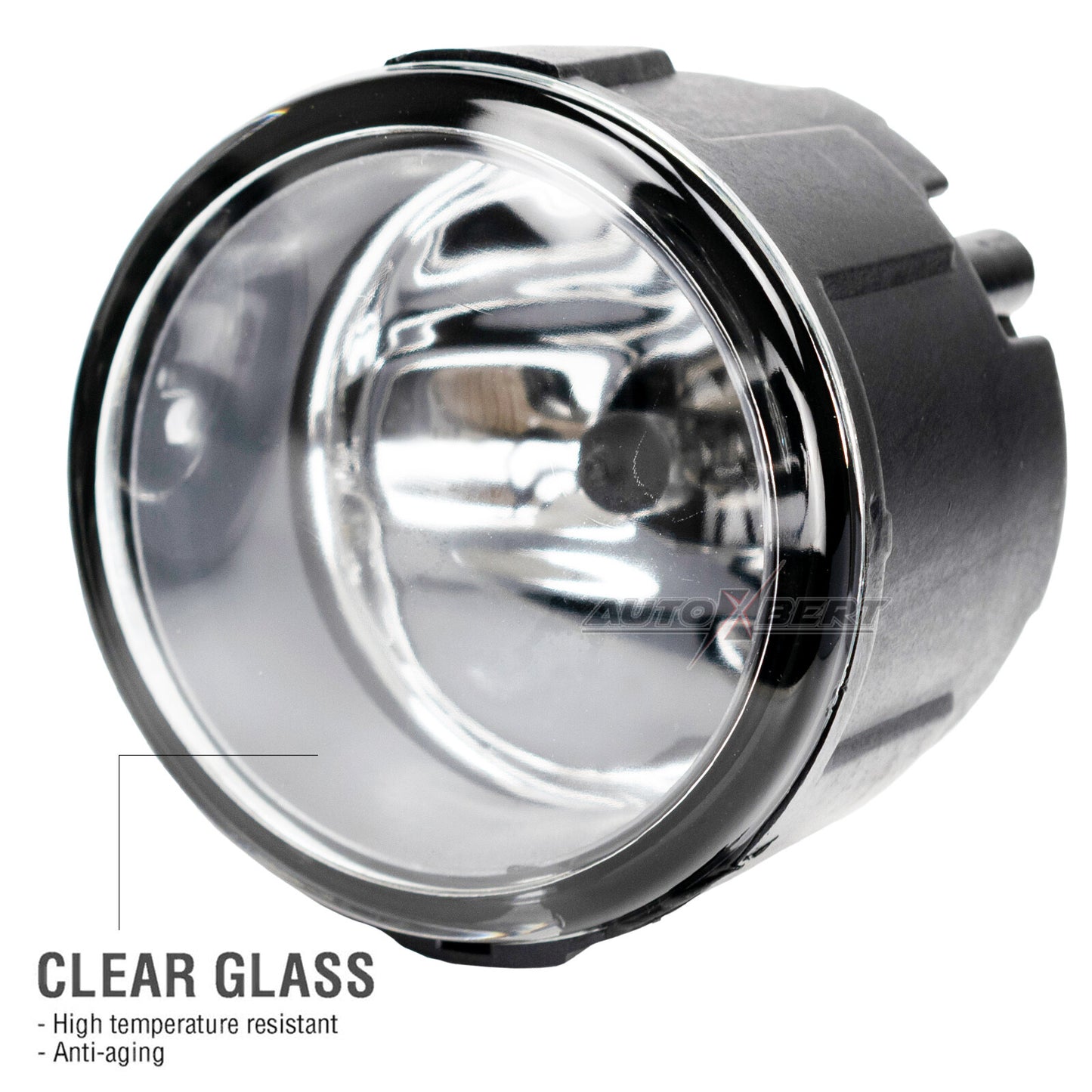 Replace for Nissan Rogue 11-13 Bumper Fog Lights Assemblies Clear Glass Lens ??
