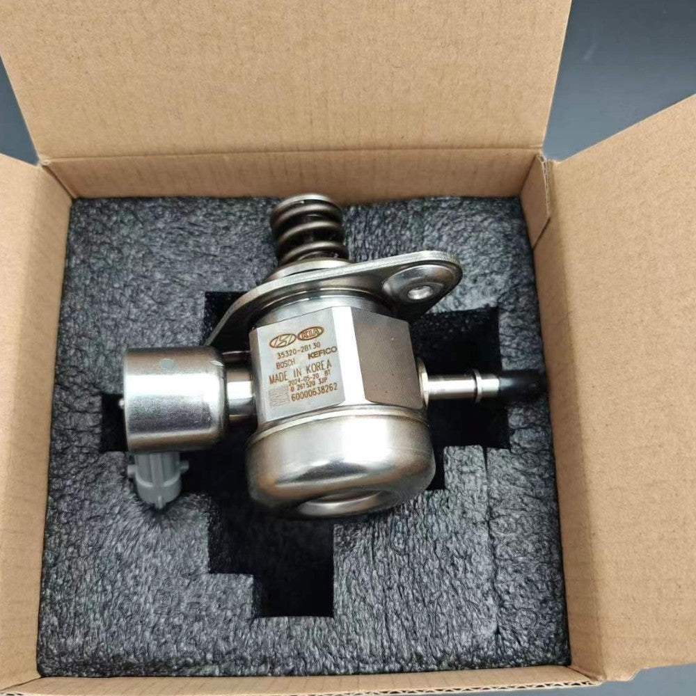 new high-pressure pump 35320-2B130, suitable for equipment manufacturers (OEMs) for Kia Rio 2012-2015 and for Kia Soul 2012-2013.