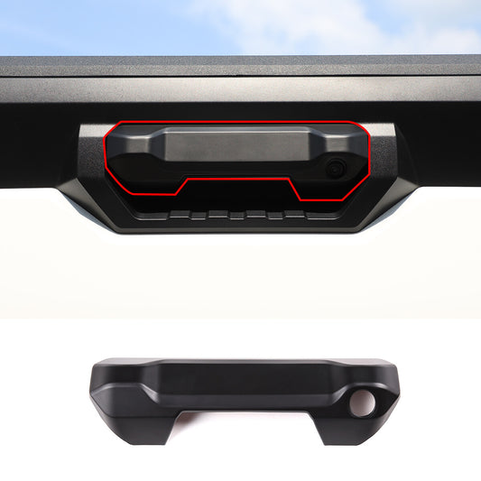 Black door pillar trim covers for Land Rover Discovery LR3 LR4 (2004-16)