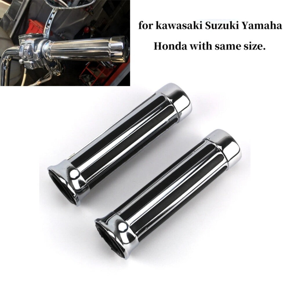 Motorcycle Handle Bar Hand Grips Fit for Honda for Kawasaki for Suzuki for Yamaha Universal