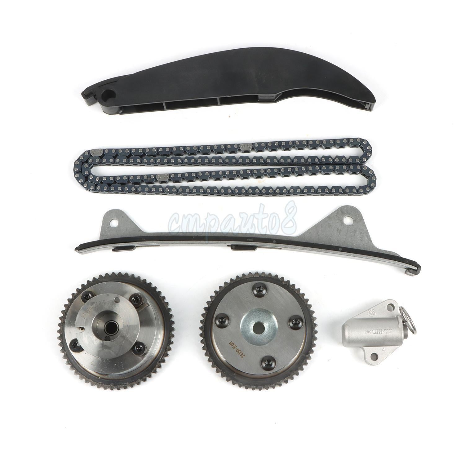 VVT Timing Chain Kit for Hyundai for Kia for Elantra Soul Forte for Tucson 2.0L G4NA Set