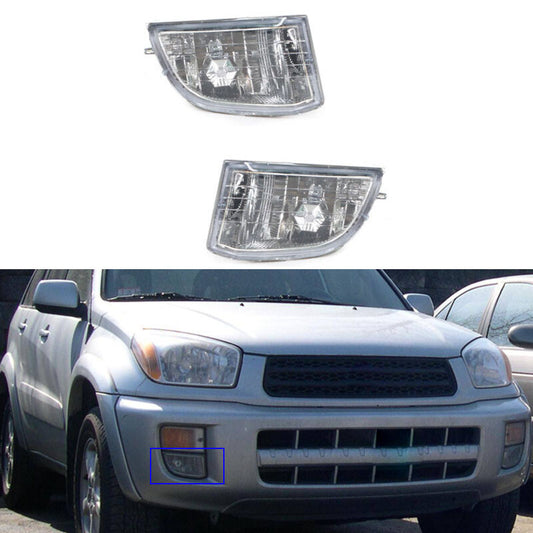 for Toyota Rav 4 2001-2003 Pair Front Bumper Fog Lamp Driving Lamp without bulb