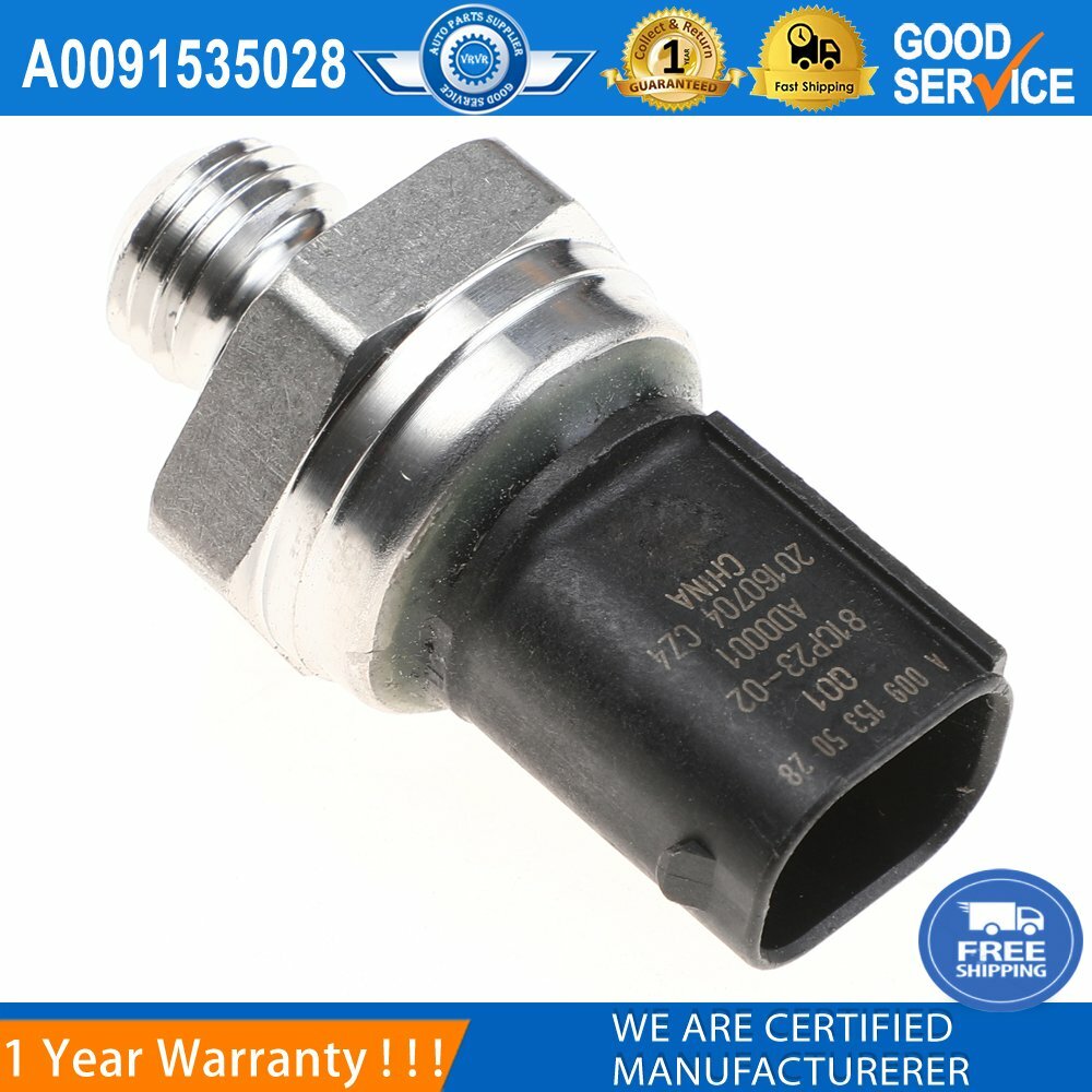 A0091535028 new exhaust back pressure sensor for Mercedes-Benz OM642 engine.