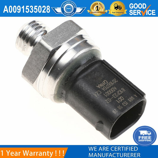 A0091535028 new exhaust back pressure sensor for Mercedes-Benz OM642 engine.