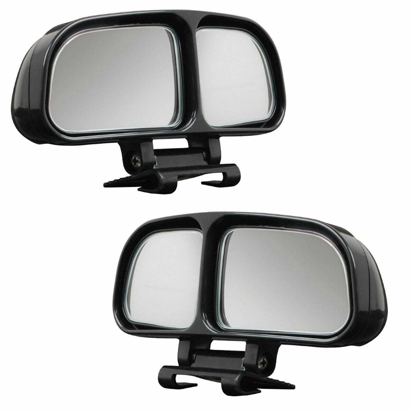 2pcsDUAL Adjustable Blind Spot Mirrors Wide Angle Rear View Convex fit Car Truck