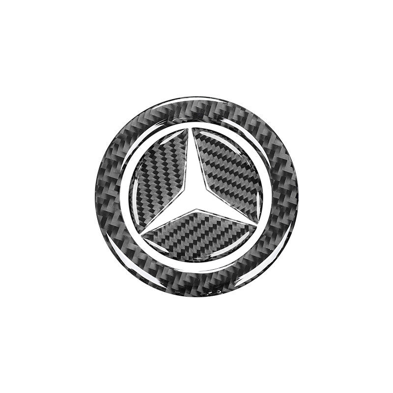 Carbon Steering Wheel Cover Trim for Mercedes-Benz CE Class W204 07-14 ¡¾45MM¡¿
