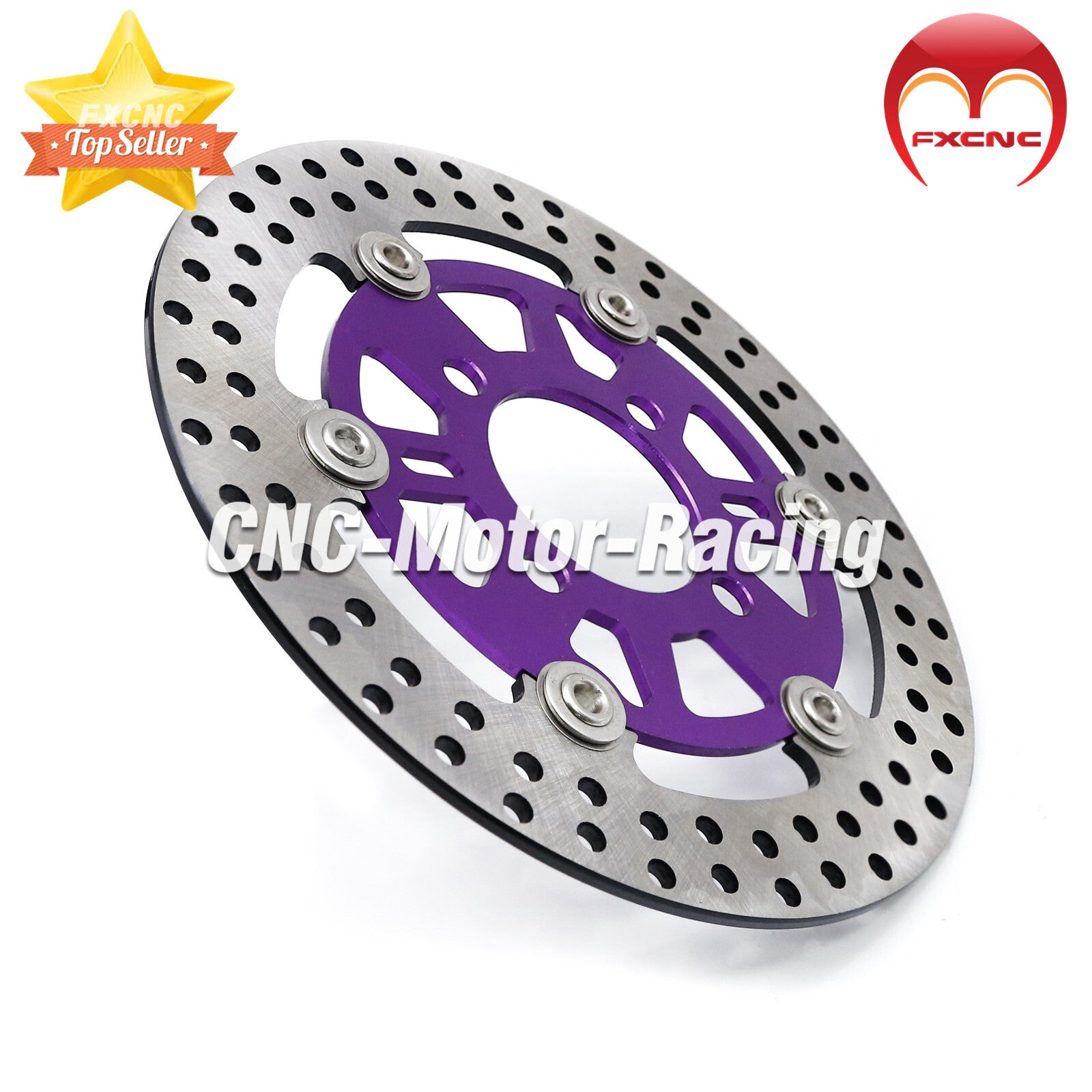 CNC purple parts for Honda Grom MSX125 2013-2014 2015 rear brake disc rotor iron