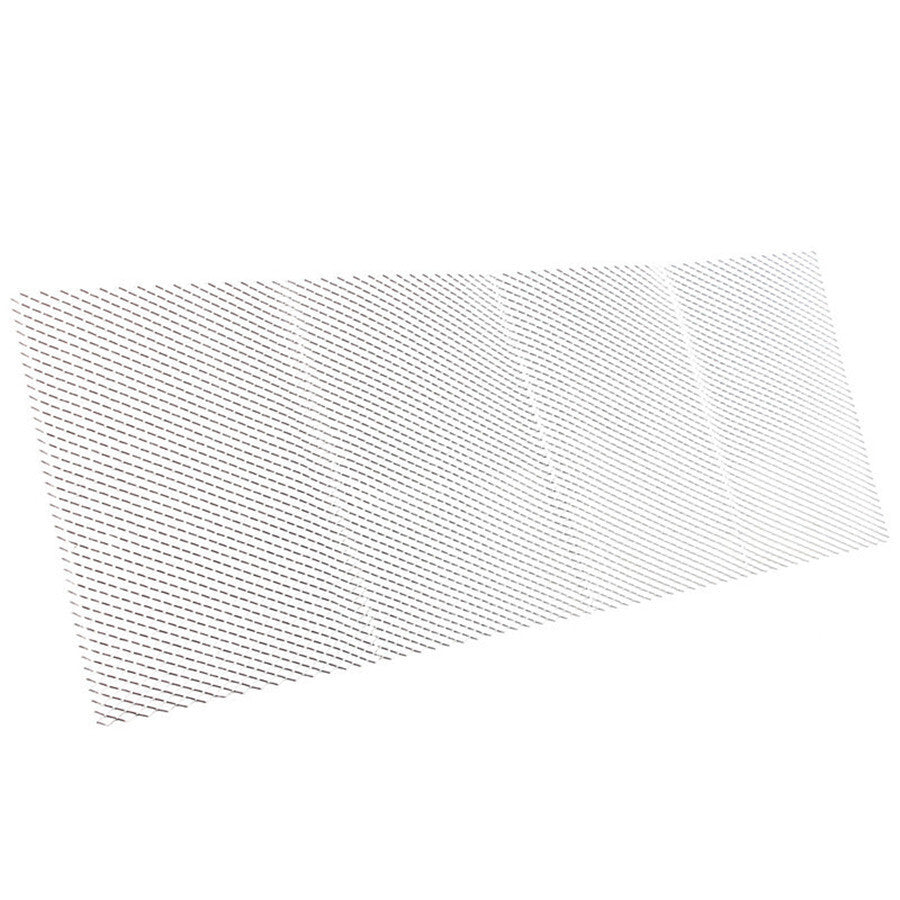 1x Universal Car Tuning Grill Silver Rhombus Aluminium Racing Mesh Vent 100¡Á33cm