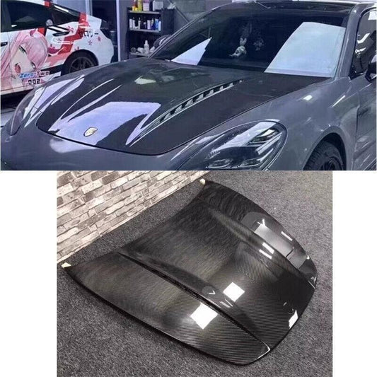 Carbon fiber front hood/engine cover for 2016-2022 for Porsche for Panamera 971