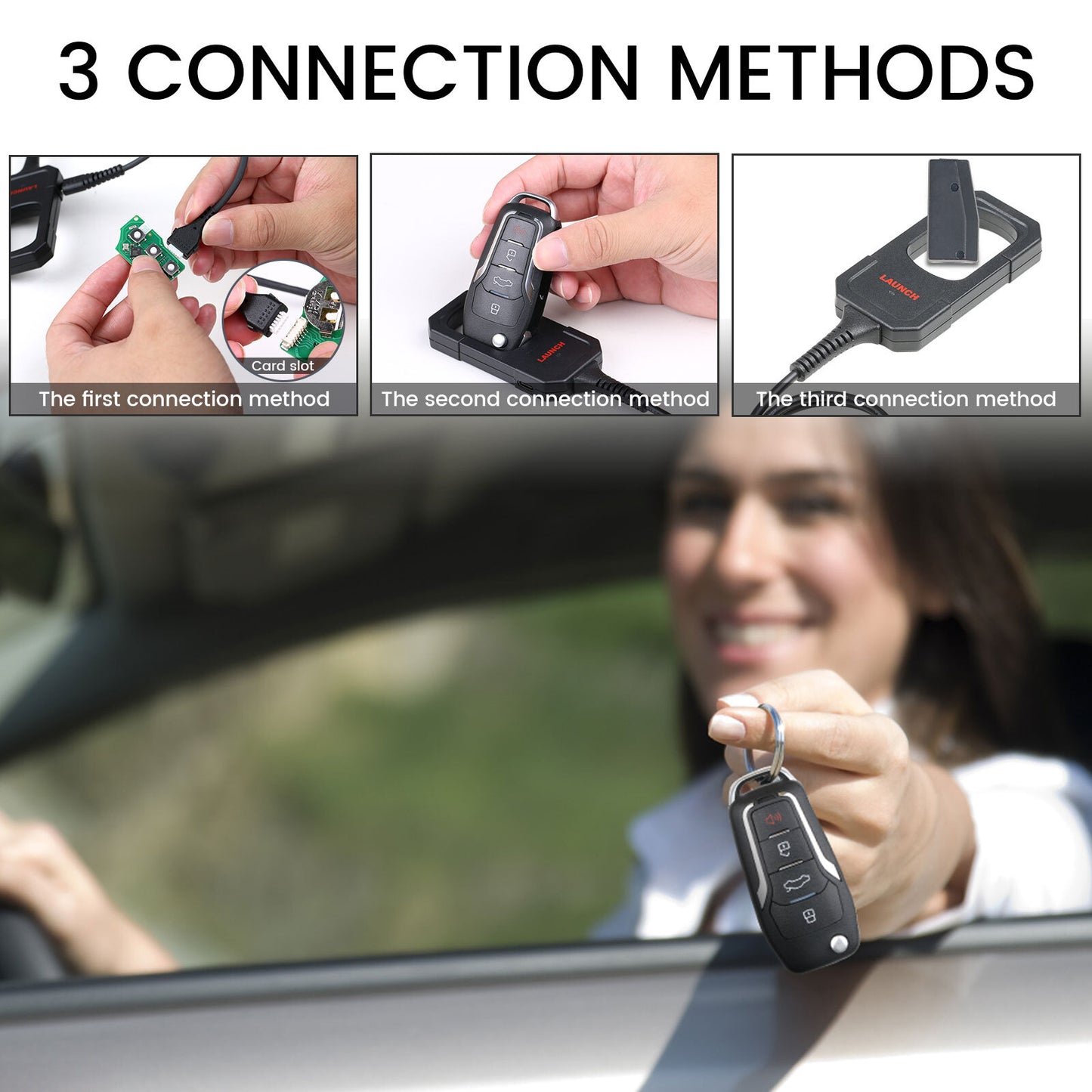 Launch X431 K?y Progarm Remote Maker Transponder +1x Super Chip+4 Set for Smart Key