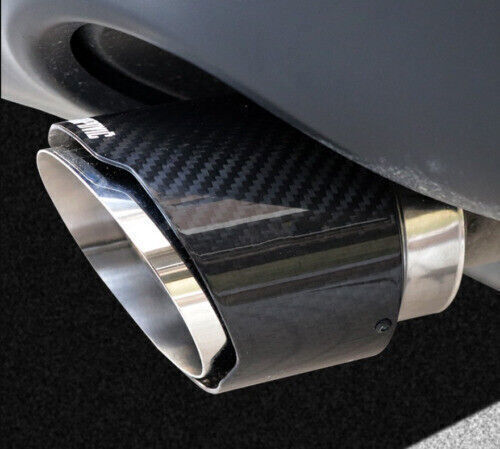 Exhaust Muffler Tip Carbon Fiber Rear Tail Steel for Range Rover Evoque 2012-19