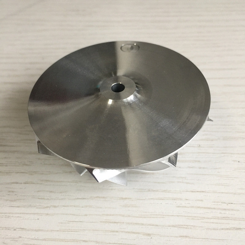 K04 49.62/61.98 mm 9+0 Blade High-Performance Turbine Bill Compressor Wheel