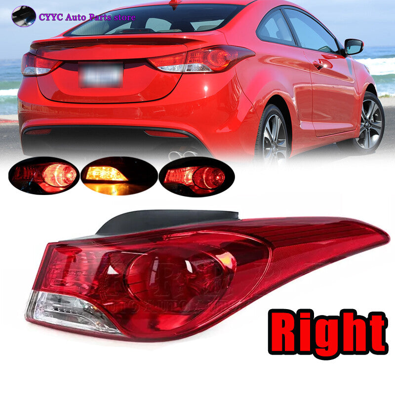 Right Outer tail light assembly Brake Lamp for Hyundai for Elantra 2011-2013