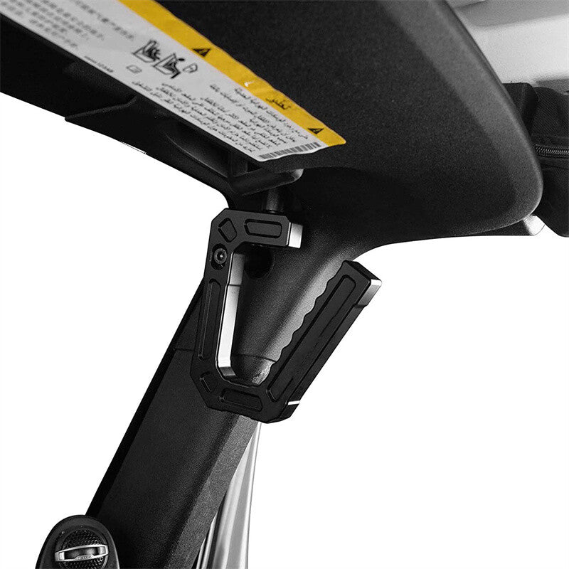 Aluminum Front Grab Handles for 2007-2018 for Jeep for Wrangler JK Grab Bar Black