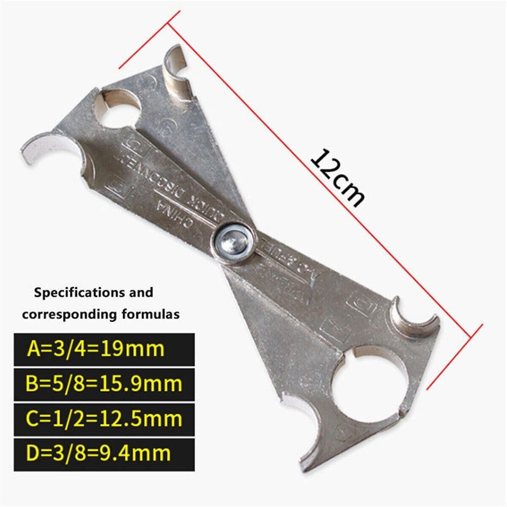 Quick Disconnect Tool Set Car A/C Fuel Line Coupler Fittings Removal Hand Tool