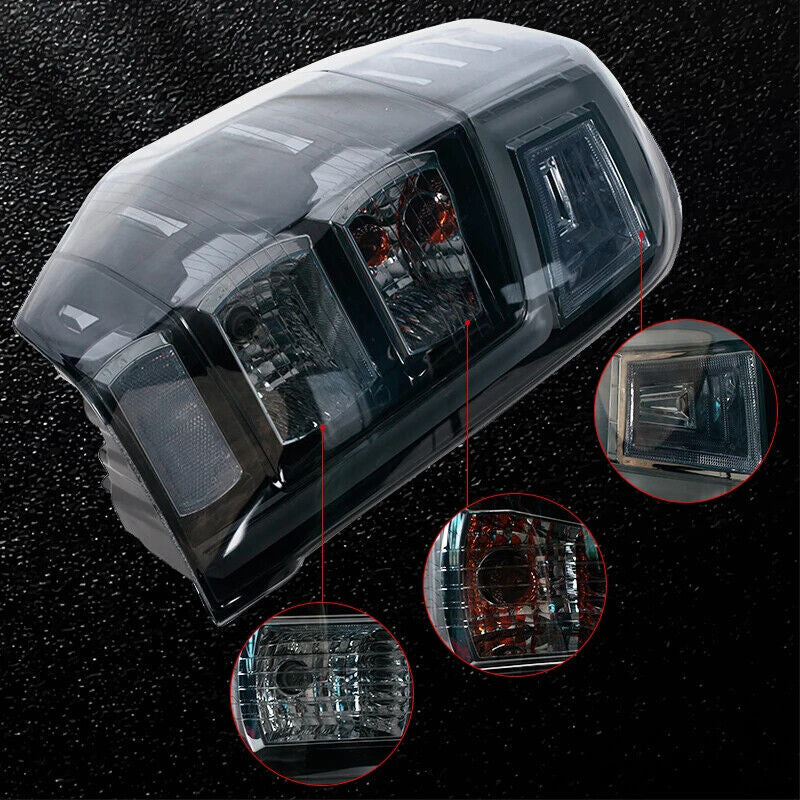 Left and right taillights and rear brake stop light are applicable to for Mitsubishi L200 Triton 2019 and 2020 models.