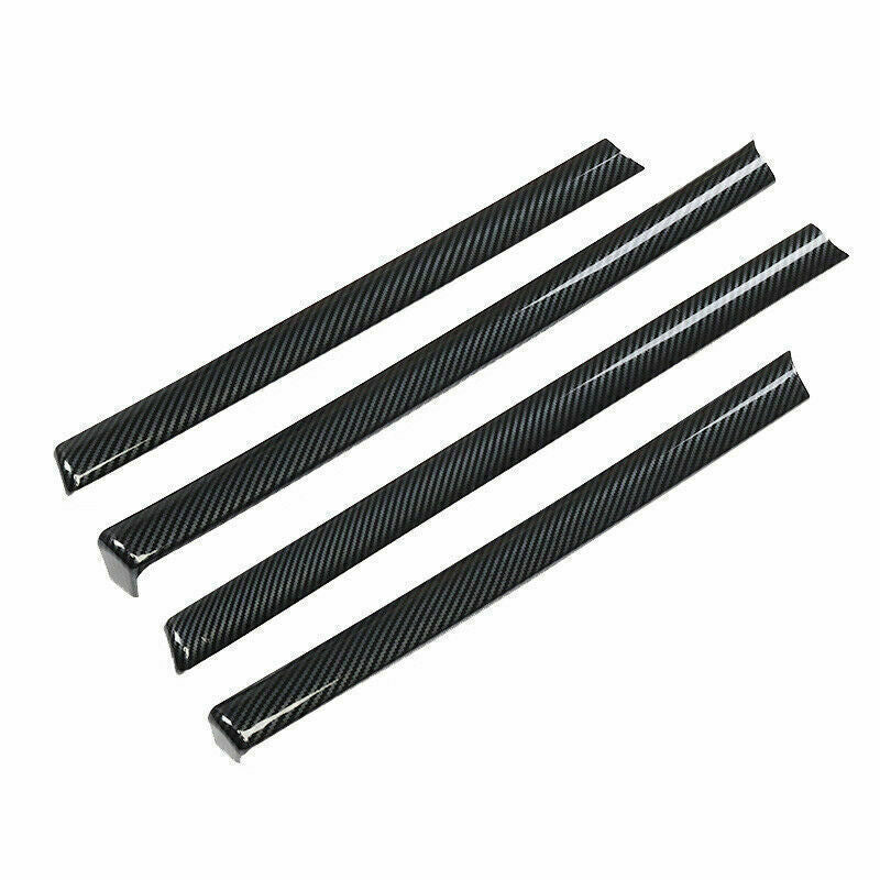 for Toyota for Land Cruiser 2008-2021 Carbon fiber Car Inner Door Panel Strip Trim