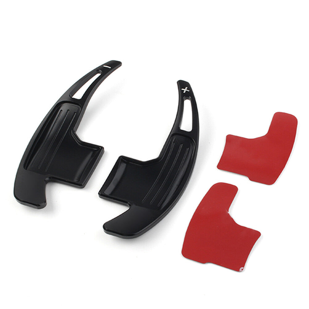 Steering Wheel Shift Shifter Paddle Extension For 2015-2021 2020 for Mustang Black