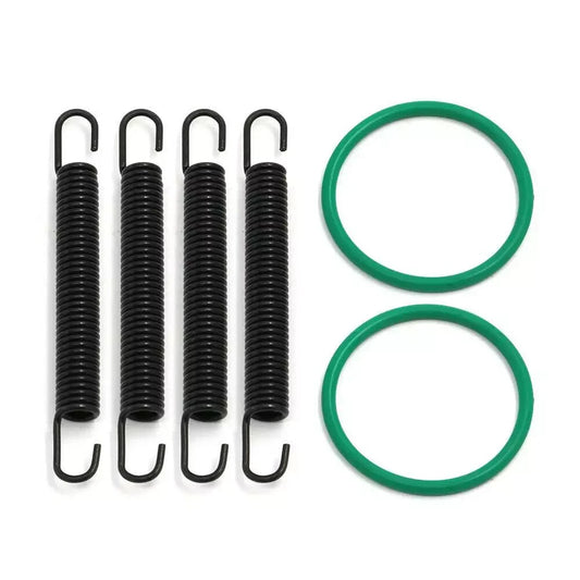 Exhaust Spring Muffler Rings Gaskets Kit for Yamaha Banshee YFZ350 1987-06
