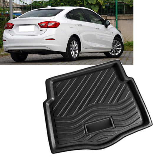 Rear Boot Cargo Liner Trunk Mat Carpets Tray for Chevrolet for Cruze Sedan 2015-2019