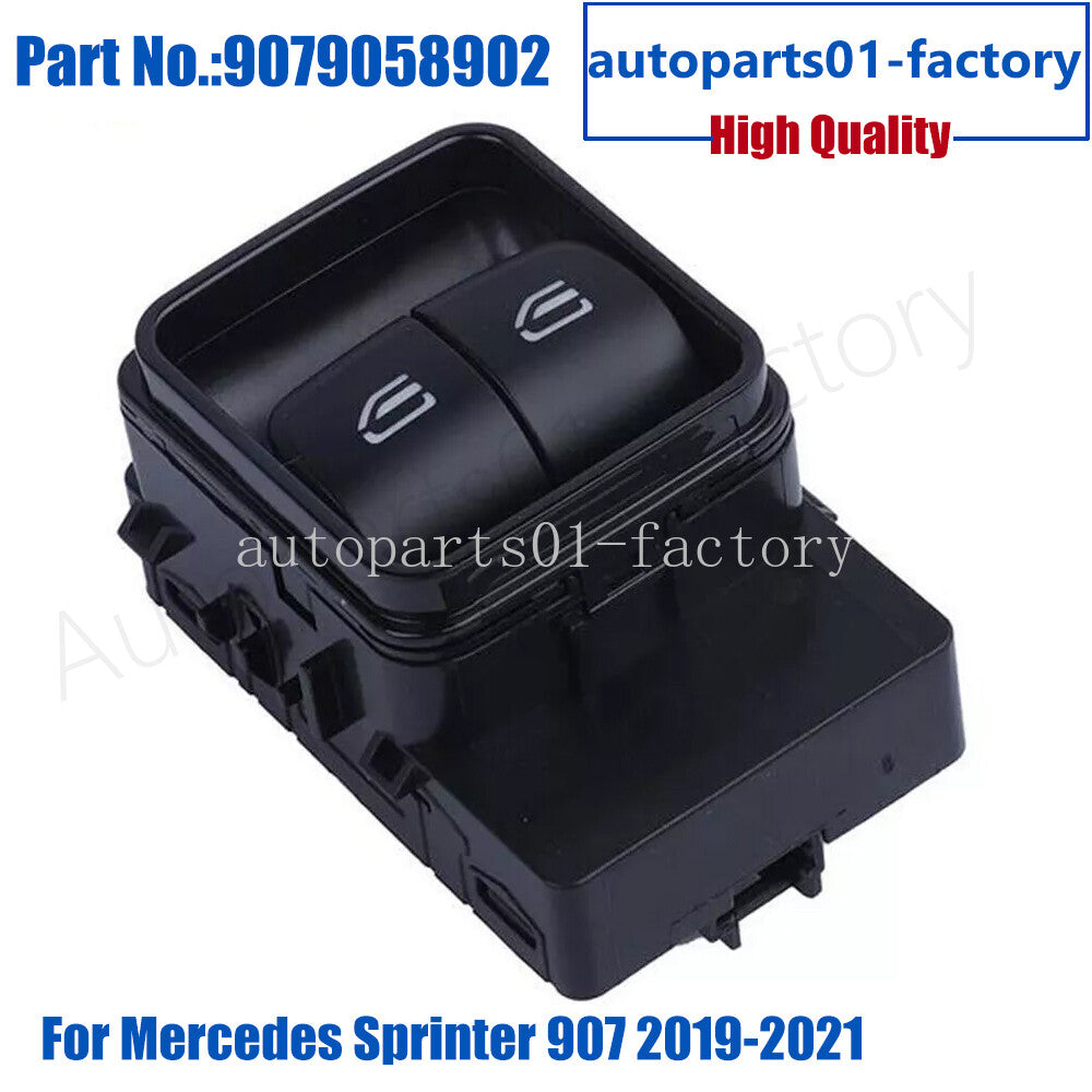 A9079058902 New Window Switch Driver Side for Mercedes Sprinter 907 2018-2022