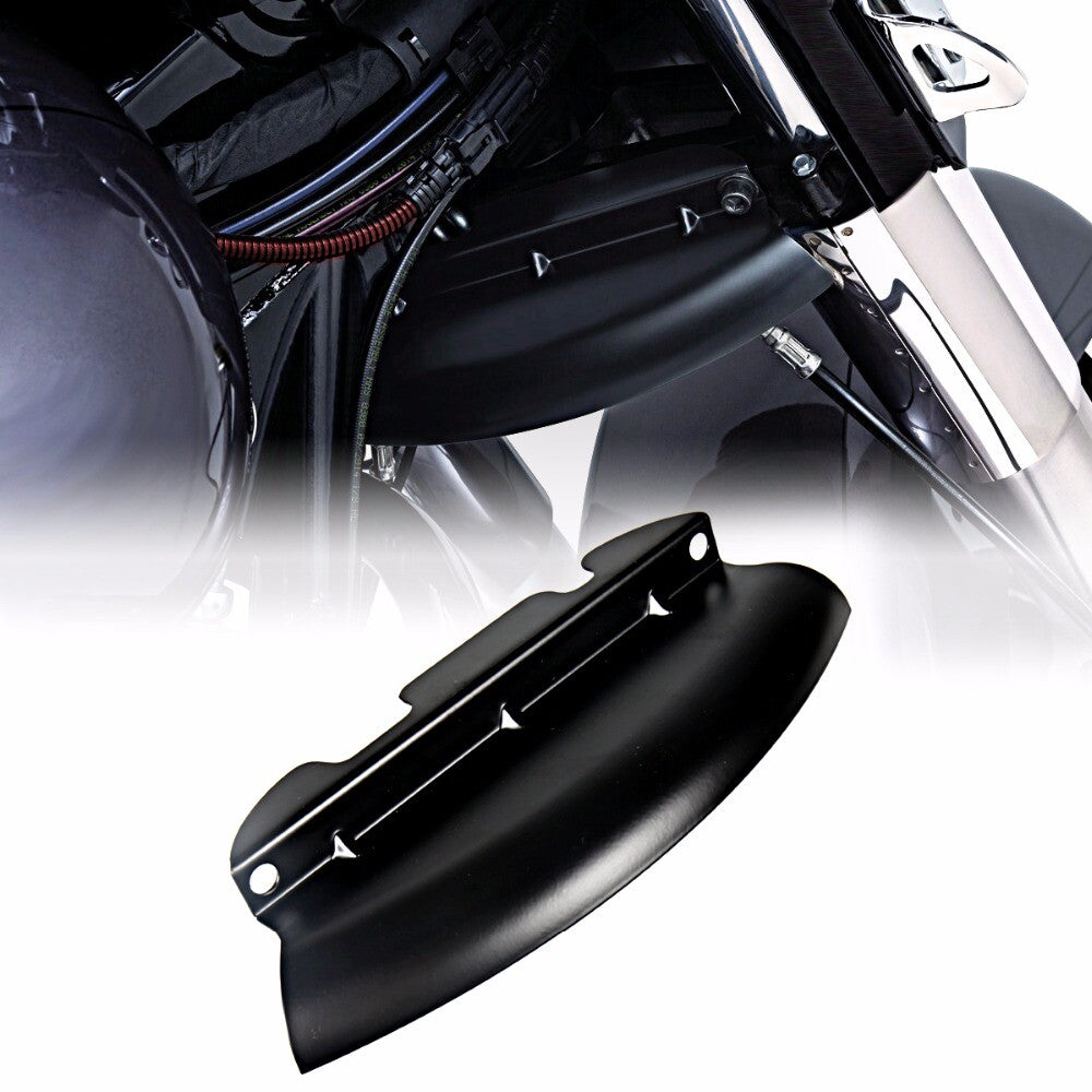 Black Lower Triple Tree Wind Deflector Fit for Harley Touring Street Glide 14-23
