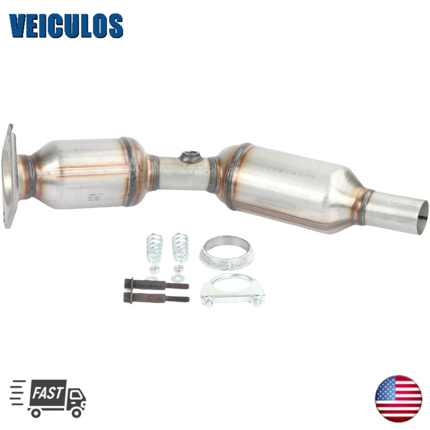 For 2010-2015 for Toyota Prius 1.8L L4 EPA Direct Fit Catalytic Converter Exhaust