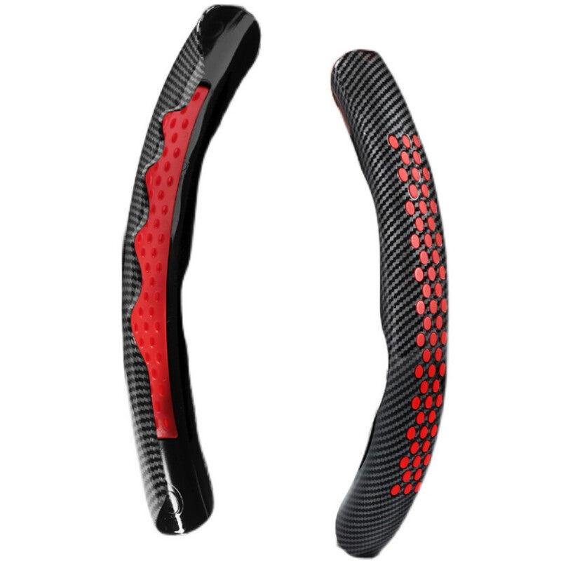 Carbon fiber automobile steering wheel booster sleeve automobile parts anti-skid