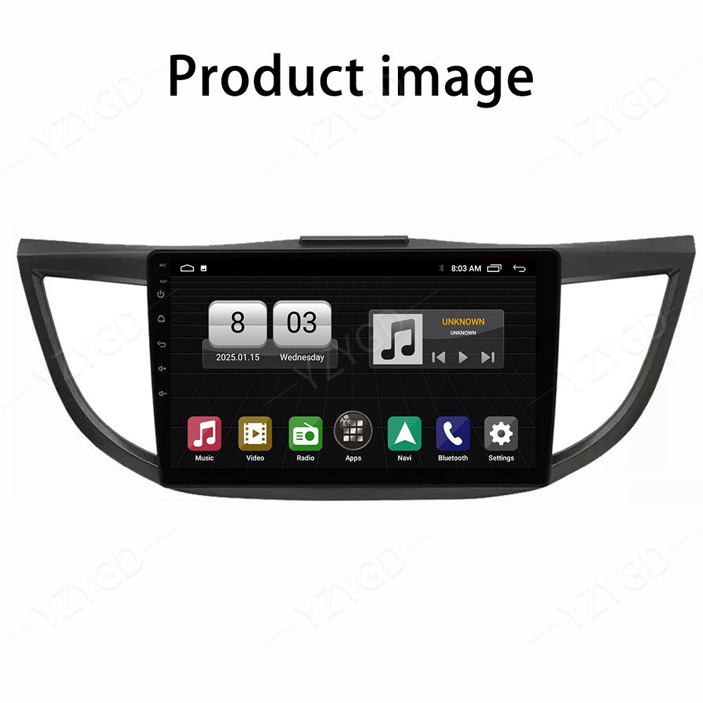 10Carplay Car Stereo Radio for Honda CRV 2012-2016 Android 14 GPS NAVI Screen
