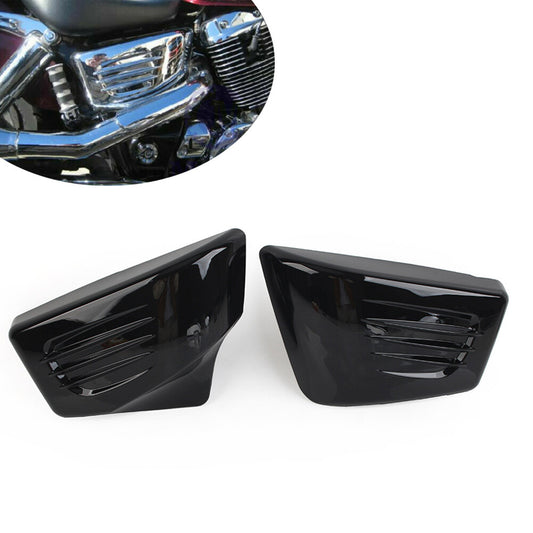 for HONDA ACE TOURER SABRE 1100 VT1100 VT1100C2 Left  Right Black Side Covers
