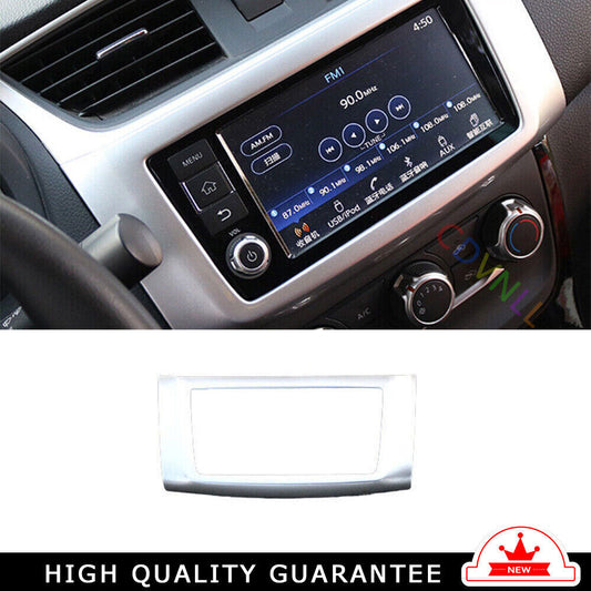 Console CD Switch Control Panel for Nissan Sentra Sylphy 2013-2019 Matte Silver