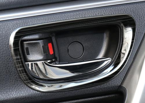 for Toyota for Corolla 2014-2018 Black Titanium Interior Door Handle Bowl Cover Trim