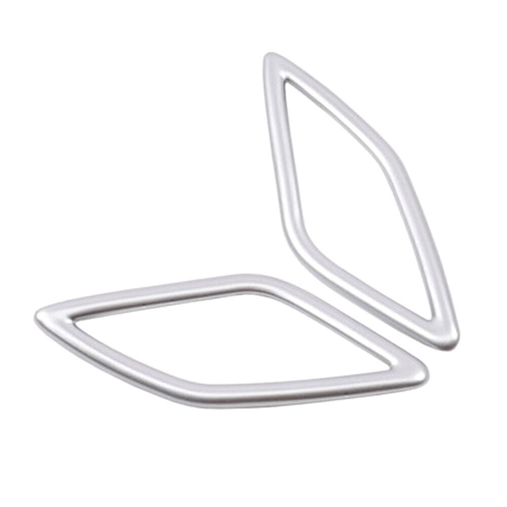 Interior A-Pillar Speaker decor Cover Trim Fit for Volvo XC40 2018-2020 Silver LHD