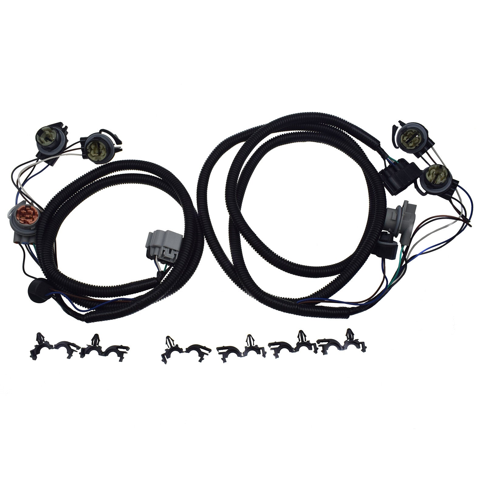 The rear left and right taillight wiring harnesses are suitable for Chevrolet Silverado for GMC for Sierra