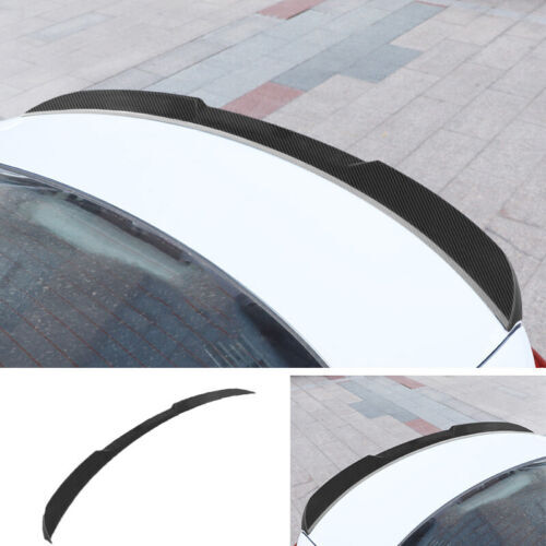 for Hyundai for Elantra 2018-2020 ABS Carbon Fiber Rear Boot Spoiler Wing Flap Blade