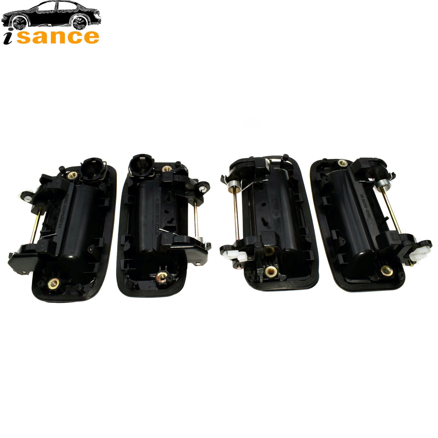 4-piece door handle set suitable for Toyota for Corolla 88-92 (front, rear, left, and right exteriors)
