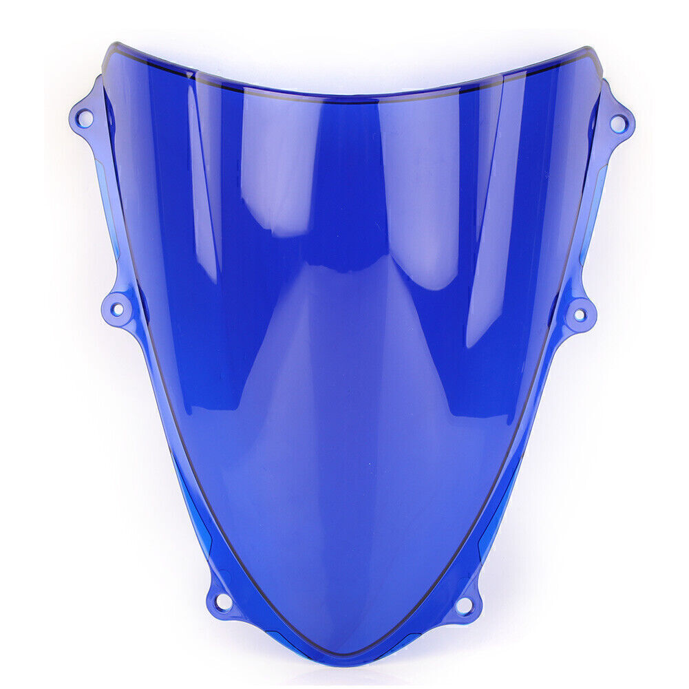 Front Windshield Windscreen Fit for Suzuki GSXR1000 K9 2009 - 2016 Blue