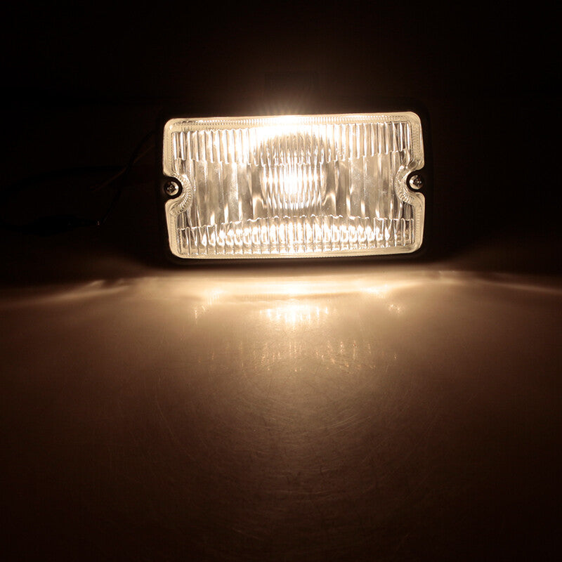 Par de luces antiniebla delanteras de lente clara para for PEUGEOT 205 GTI CTI 106