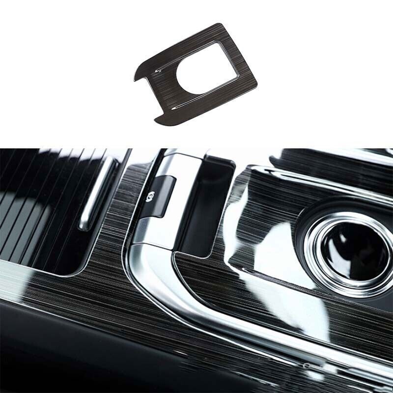 1X Center Console Gear Shift Frame Trim Black Steel For Discovery Sport 2015-19